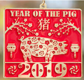 Pig for Chinese New Year